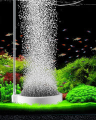 BLOTFISH air stone 3.2-inch dense-bubbles close-up for even oxygen distribution.