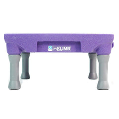 Blue-9 KLIMB base and legs setup for elevated training and cue focus.