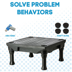Blue-9 KLIMB removable legs enable quick setup and compact storage.