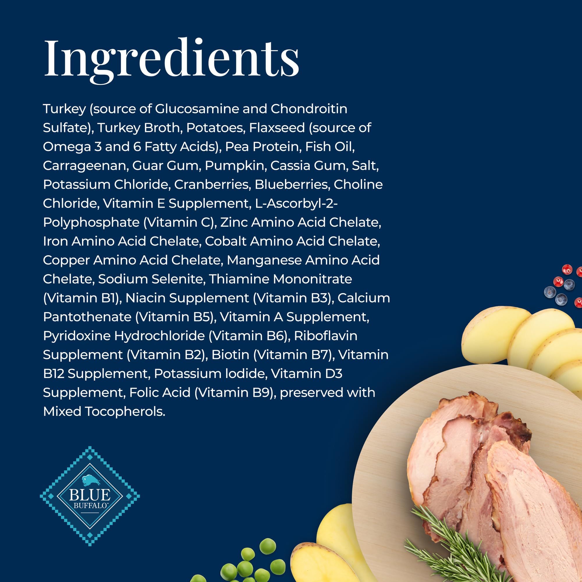Blue Buffalo Basics no chicken by-product meals and no corn, wheat, or soy.
