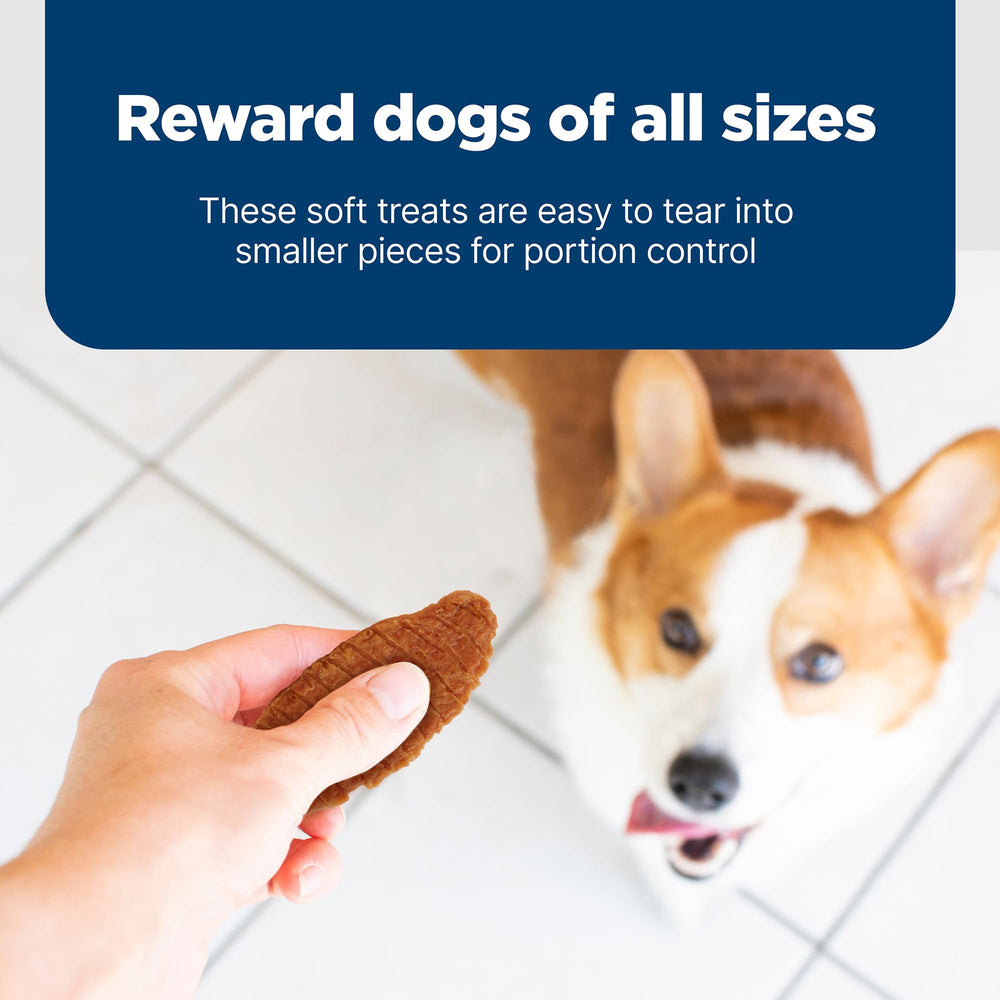 Blue Buffalo Nudges Jerky Cuts tender chunks shown for versatile training rewards.