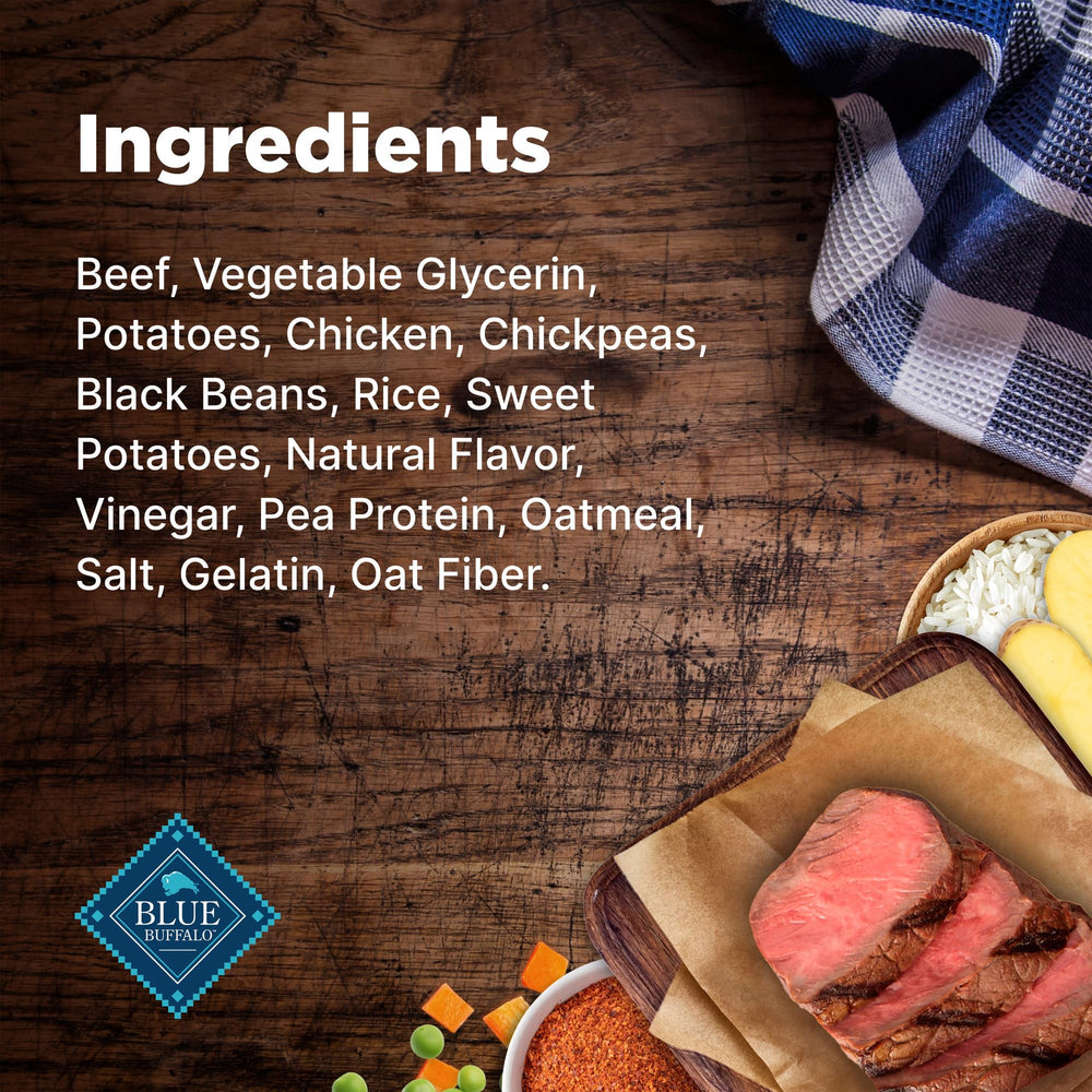 Blue Buffalo Nudges no poultry by-product meals feature on label.