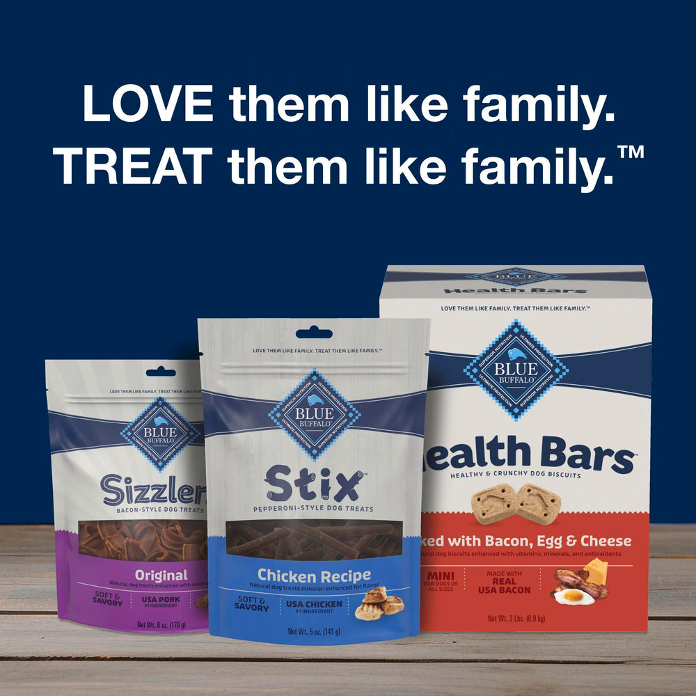 Blue Buffalo Stix dog reward session during playtime