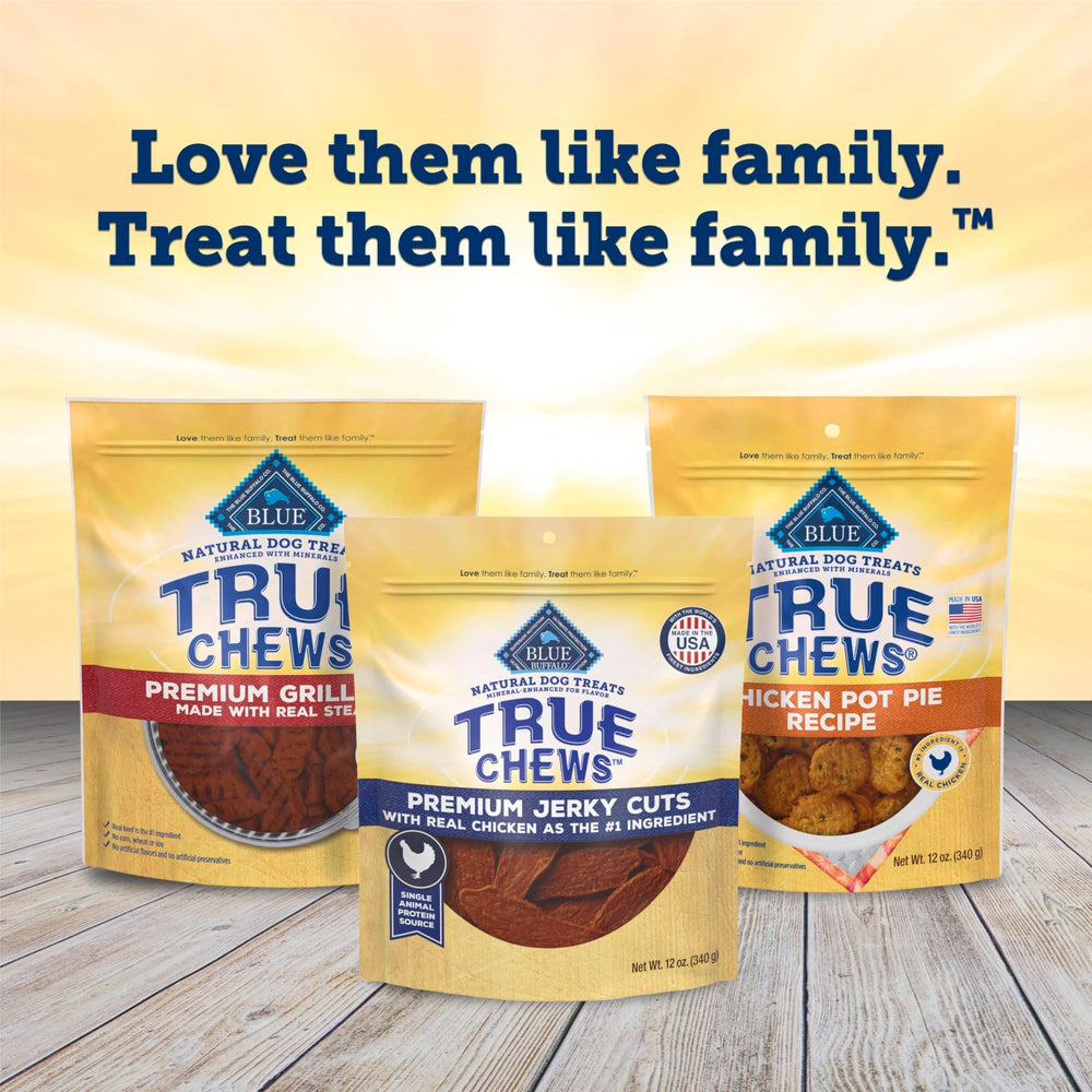 Blue Buffalo True Chews: ideal para entrenar y recompensar con sabor real.