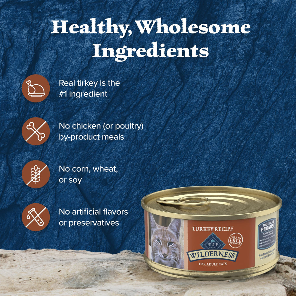 Blue Buffalo Wilderness 24-count packaging shown for bulk purchase
