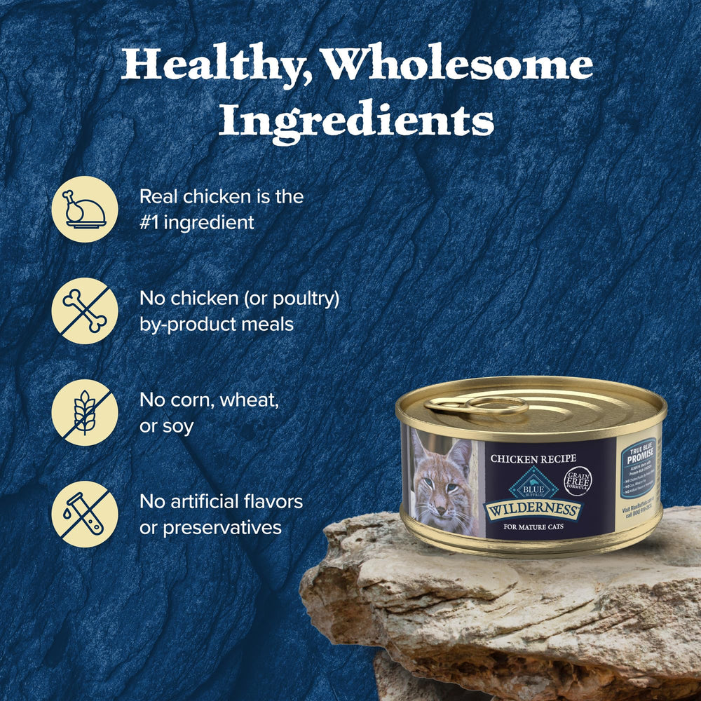 Blue Buffalo Wilderness no-by-product-meals image reassures clean ingredients.