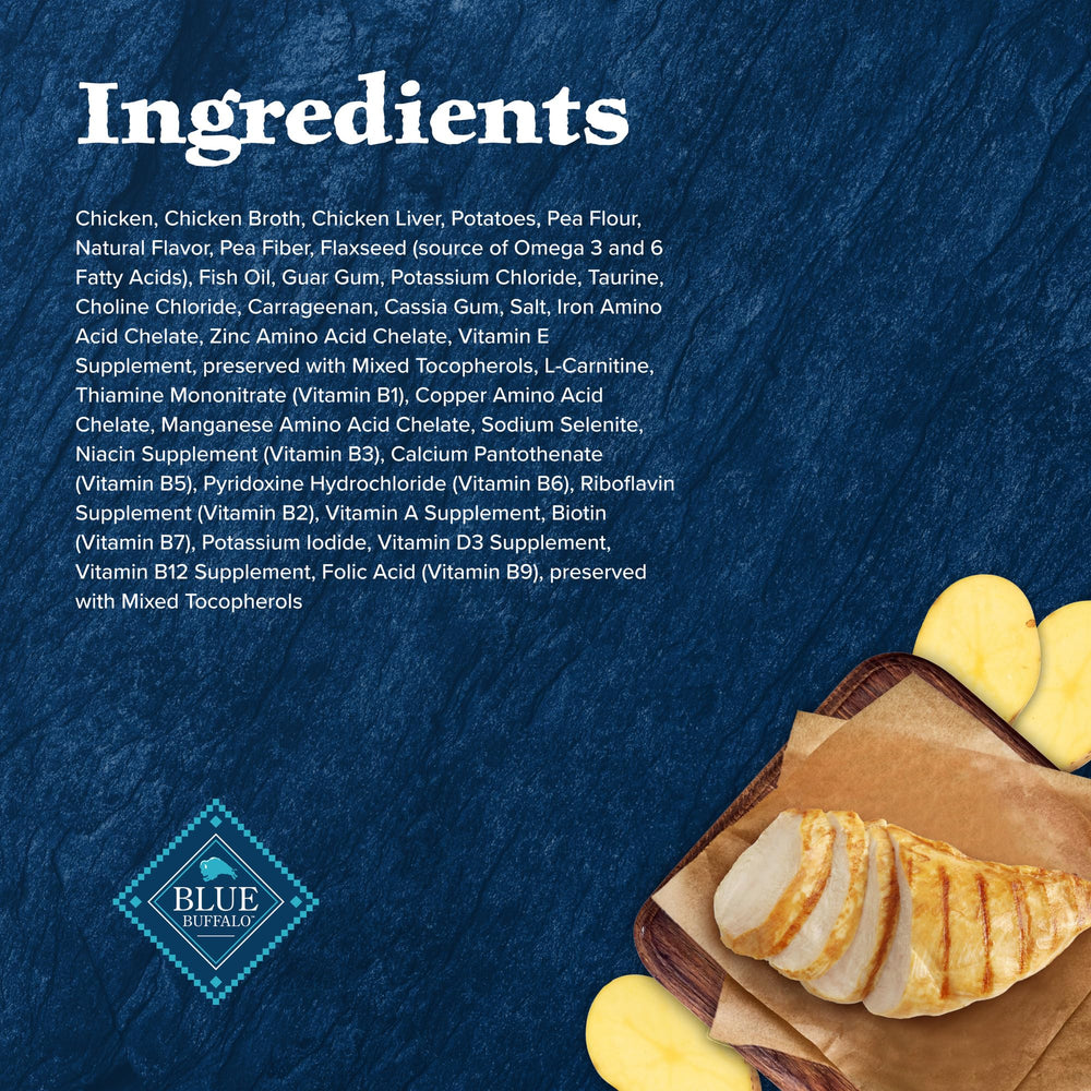 Blue Buffalo Wilderness omega-3-6 flaxseed image delivers fatty acids for coat health.