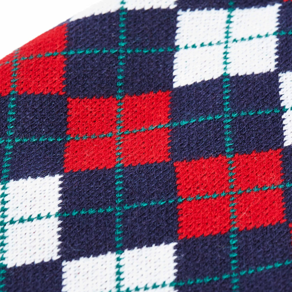 Blueberry Pet Chic Argyle allover sweater pack demonstrates convenient single-pack purchase for easy styling.