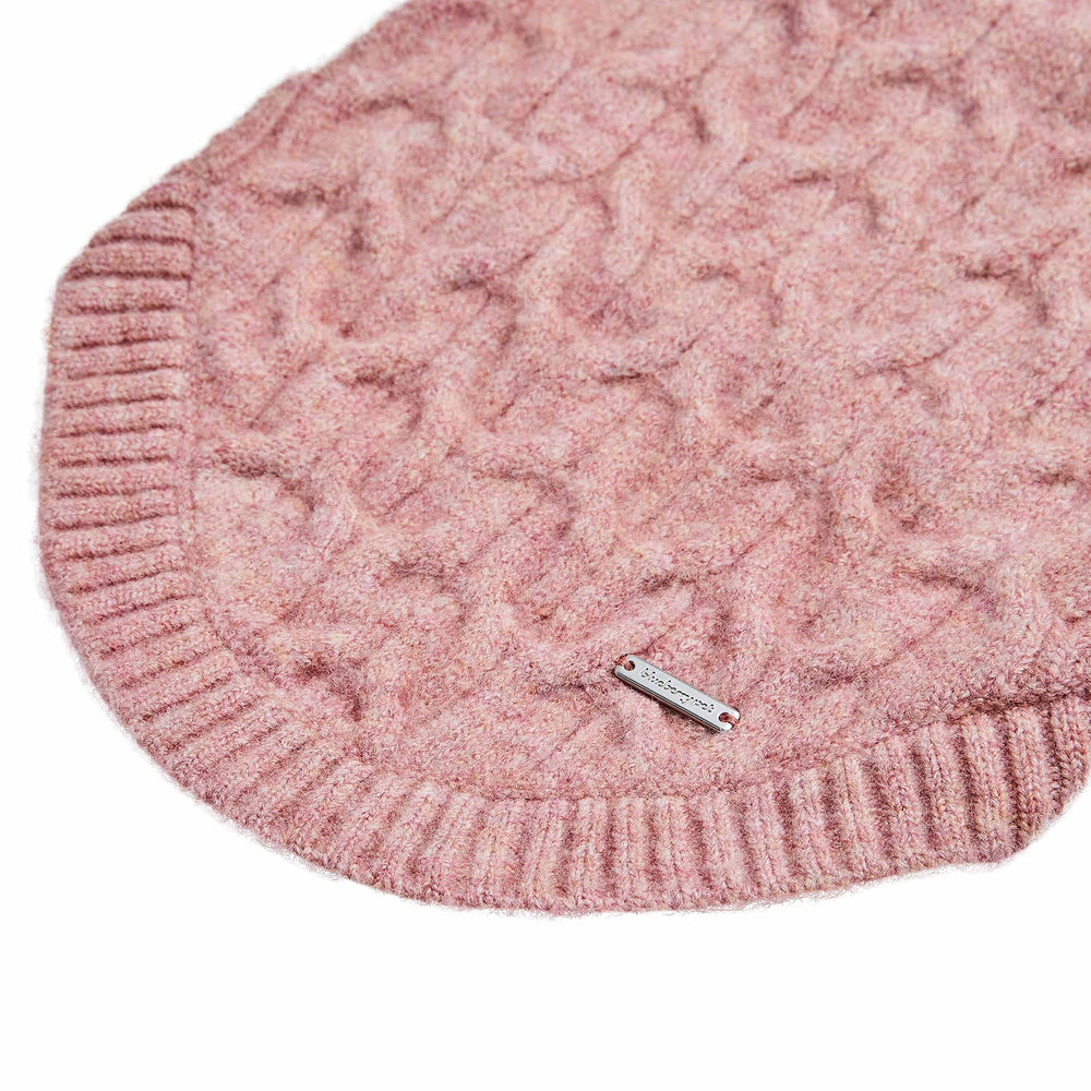 Blueberry Pet Classic Knit Dog Sweater winter style for stylish, comfortable walks.