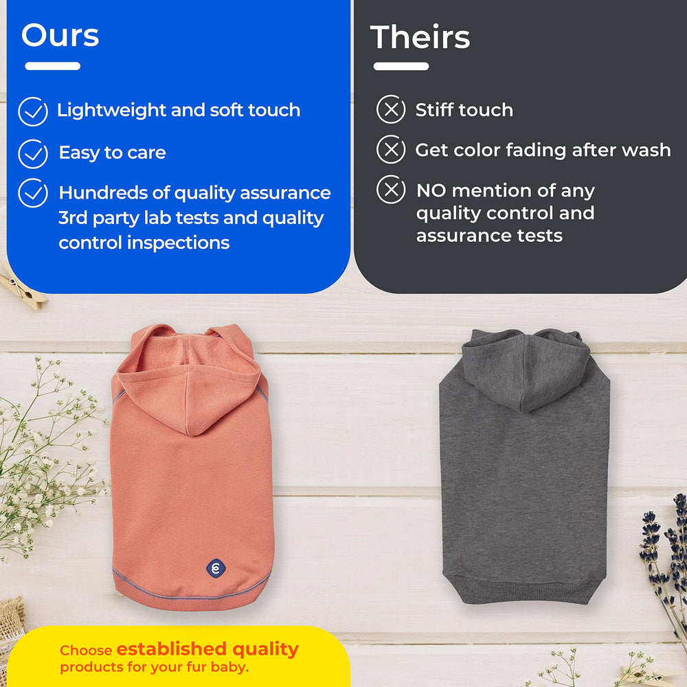 Blueberry Pet Essentials raglan sleeves ensure easy movement on active days.