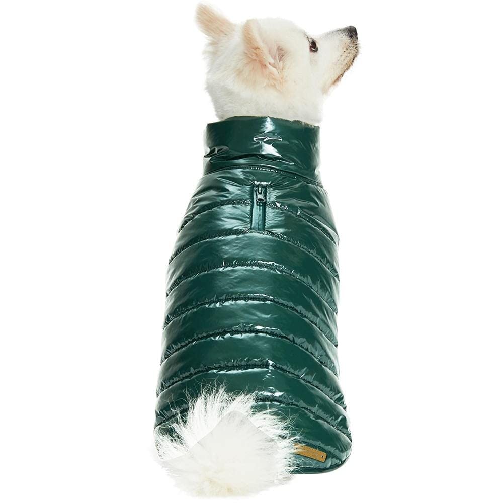 Blueberry Pet harness hole design enables easy leash compatibility.