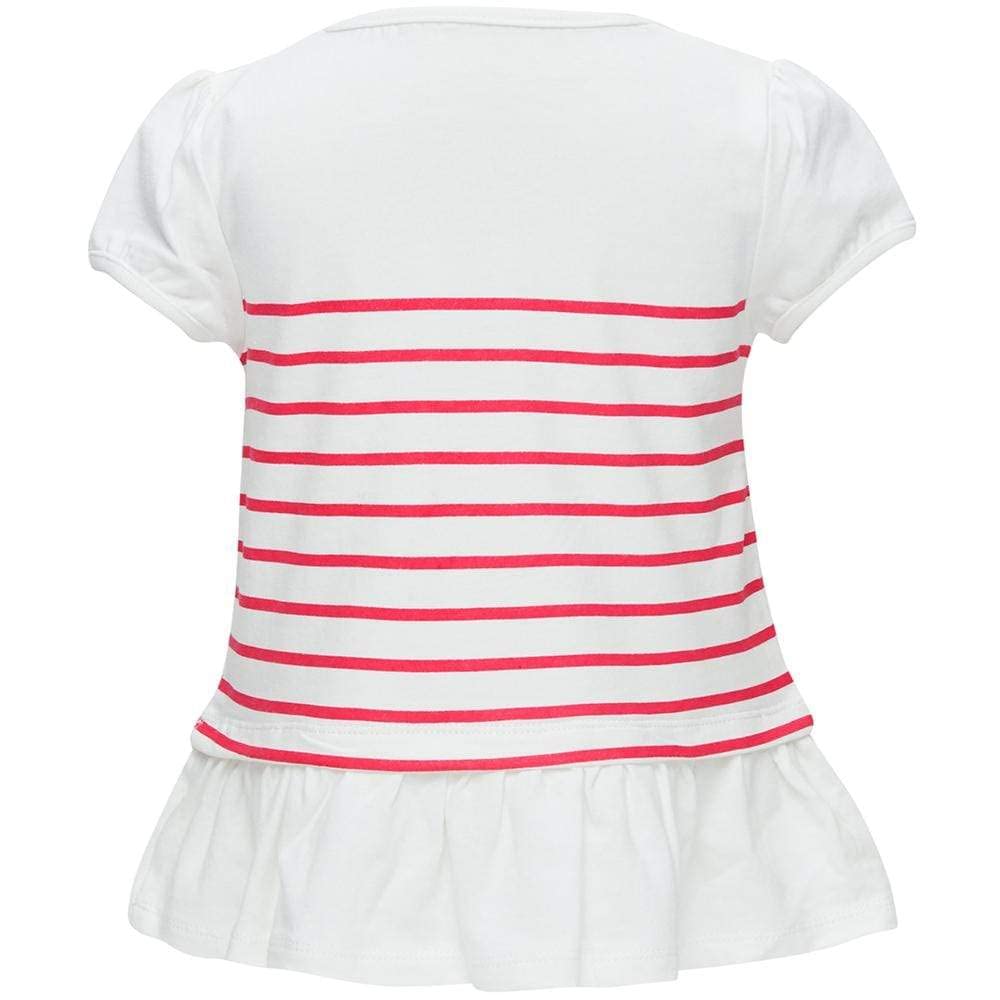 Blueberry Pet girl's T-shirt side view showing fabric texture for comfortable all-day play