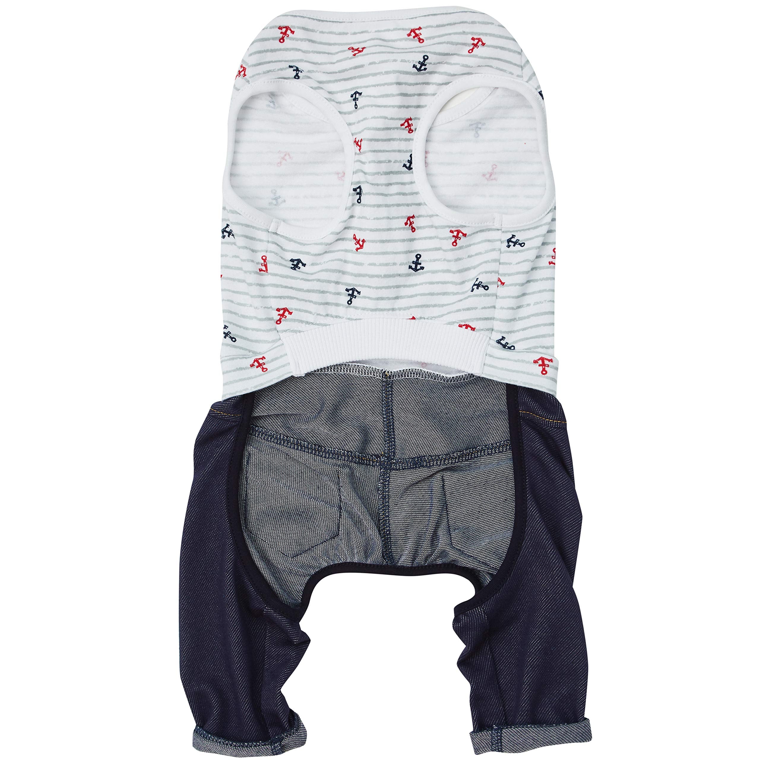 Blueberry Pet Summer Vacation Onesie ideal for photos and day trips on the go.