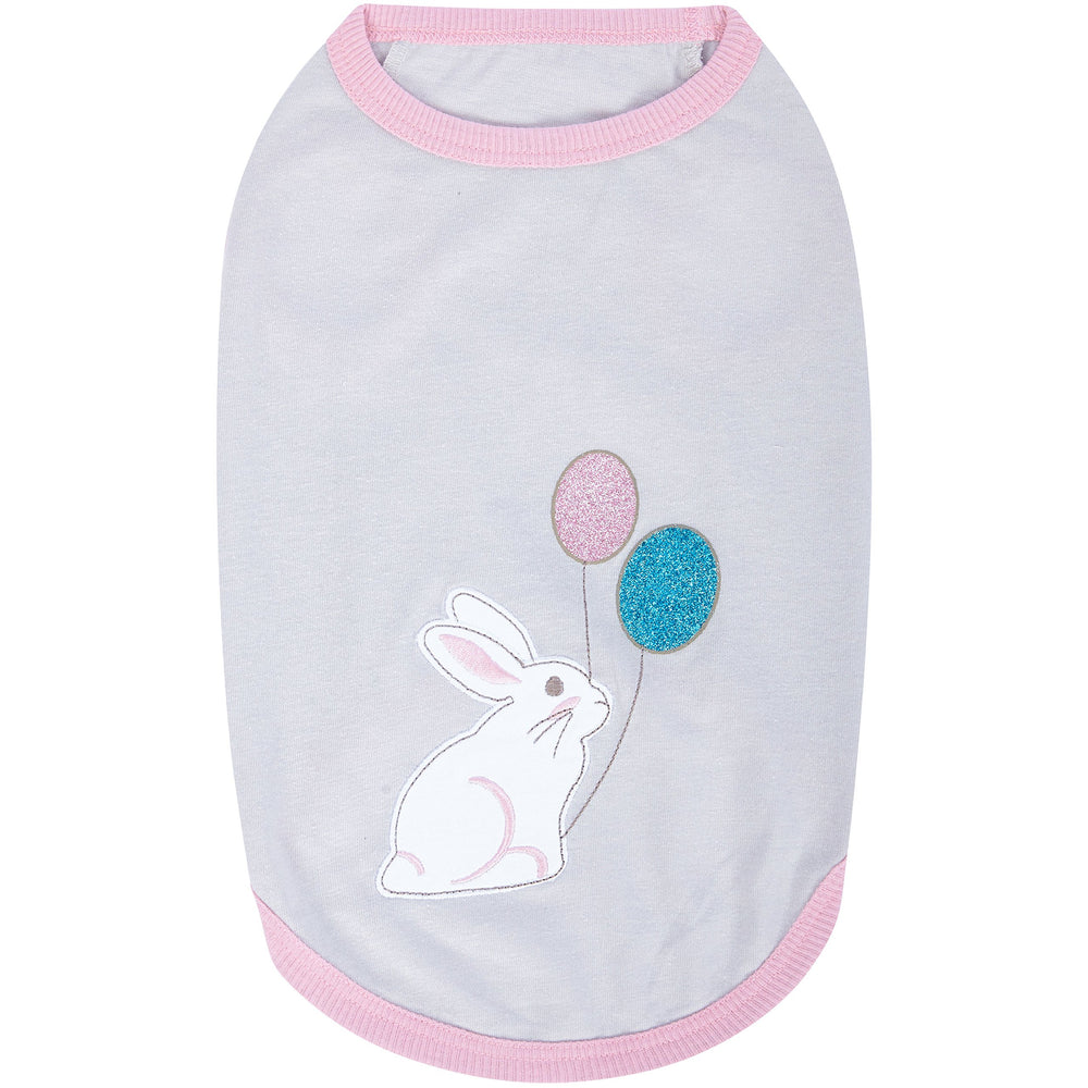 Blueberry Pet Wonderland cotton-polyester blend fabric provides soft touch and durability.