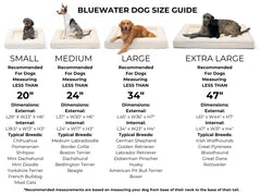 Bluewater Dog boucle fabric close-up demonstrates scratch resistance for durable lounging