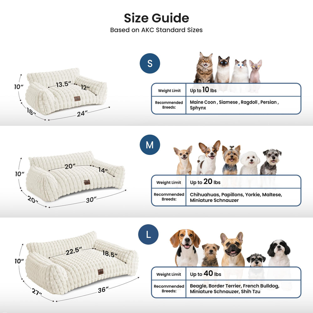 blunique cat bed off-white color blends with decor and hides minor fur.