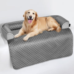 blunique XL cooling dog bed cover in 45x37 inches offers cooling comfort and sofa protection.