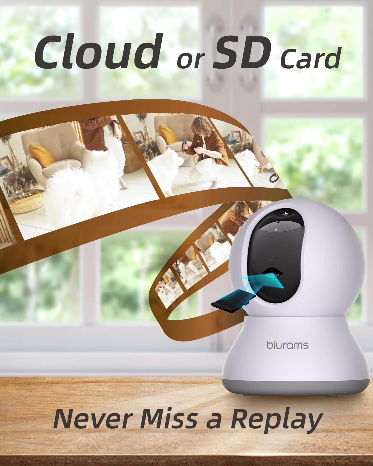Blurams Pet Camera 2K Easy Setup gets you online quickly.