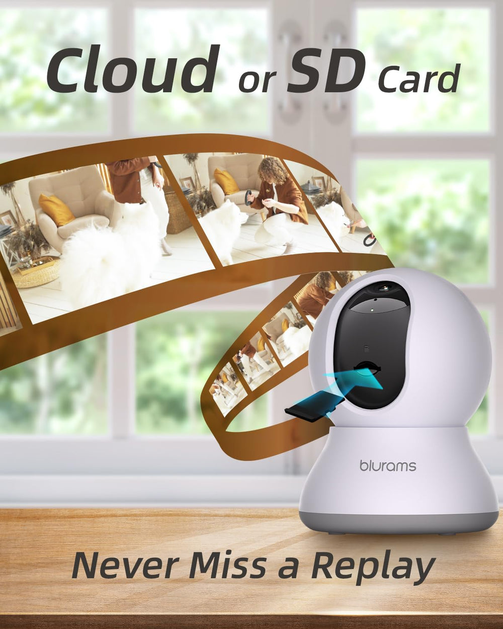 Blurams Pet Camera 2K Easy Setup gets you online quickly.