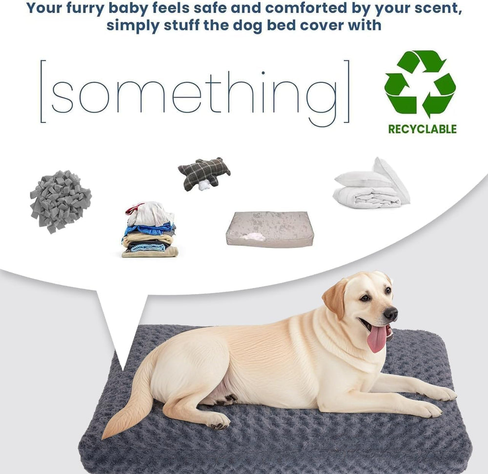 BLVOTKRO bed cover interior is waterproof to protect foam