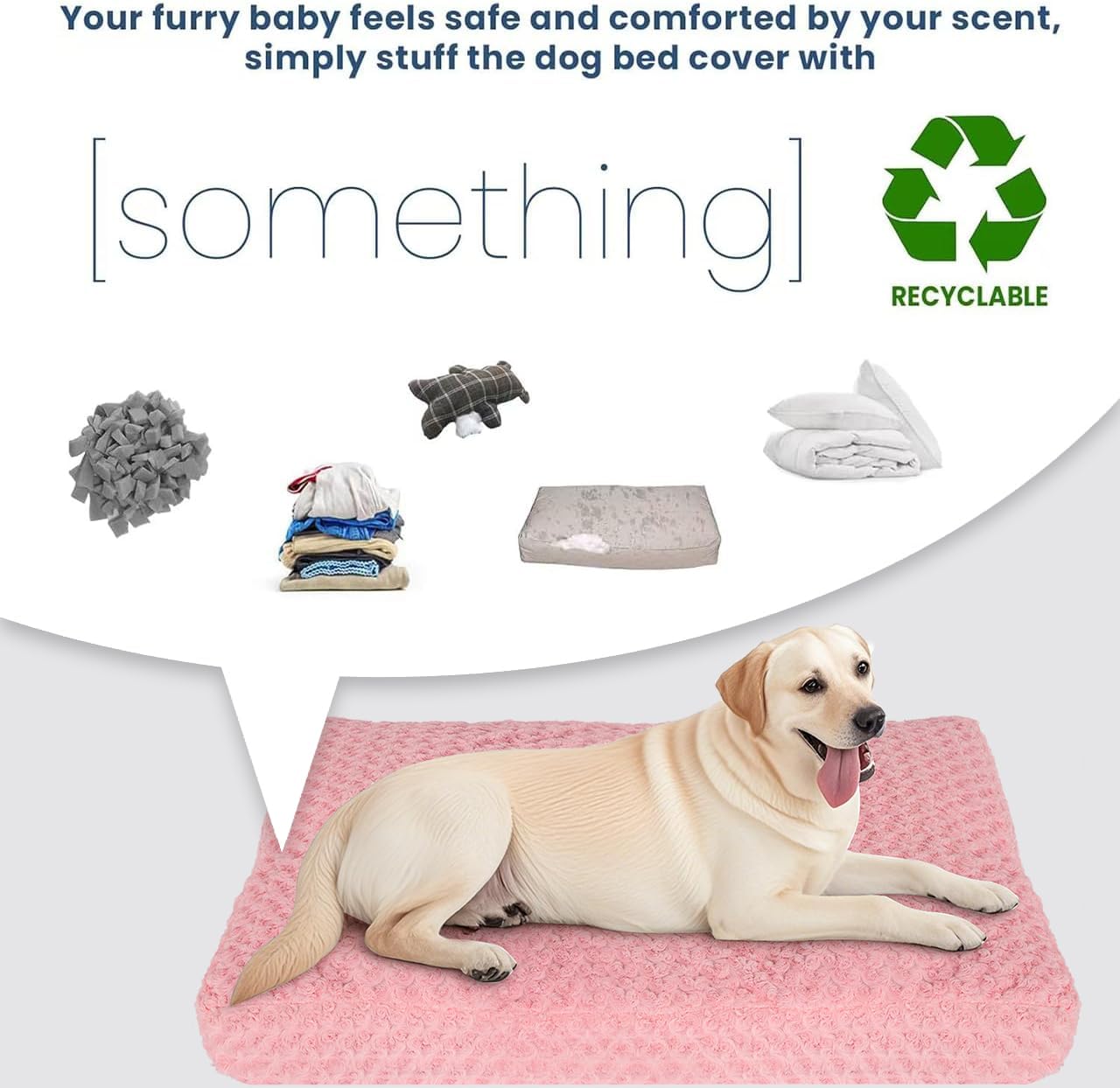 BLVOTKRO Removable zipper dog bed cover demonstrates easy washing