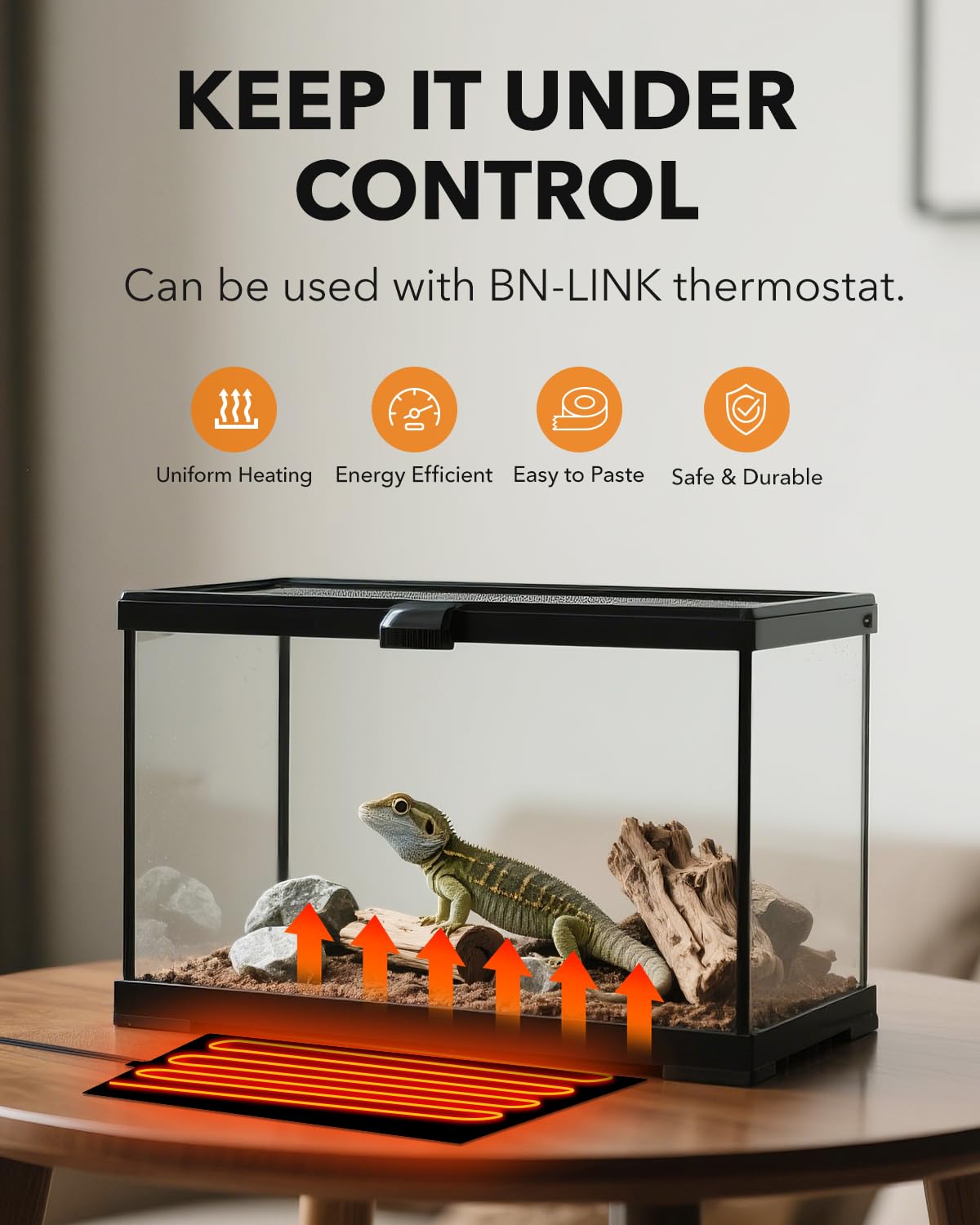 BN-LINK adhesivo impermeable facilita instalación y limpieza