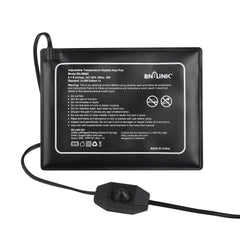 BN-LINK reptile heating pad 6x8 front view delivers compact terrarium warmth