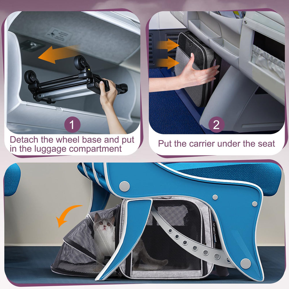 BNISE washable fleece bed is easy to clean after journeys