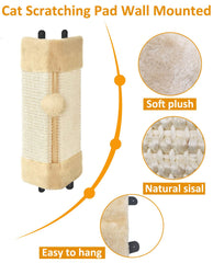 BNOSDM 2-pack corner wall scratchers sisal detail highlights durable scratching surface