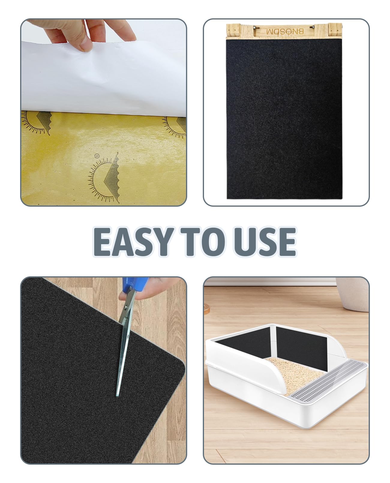 BNOSDM durable emery material closeup shows strong scratch-surfacing top layer