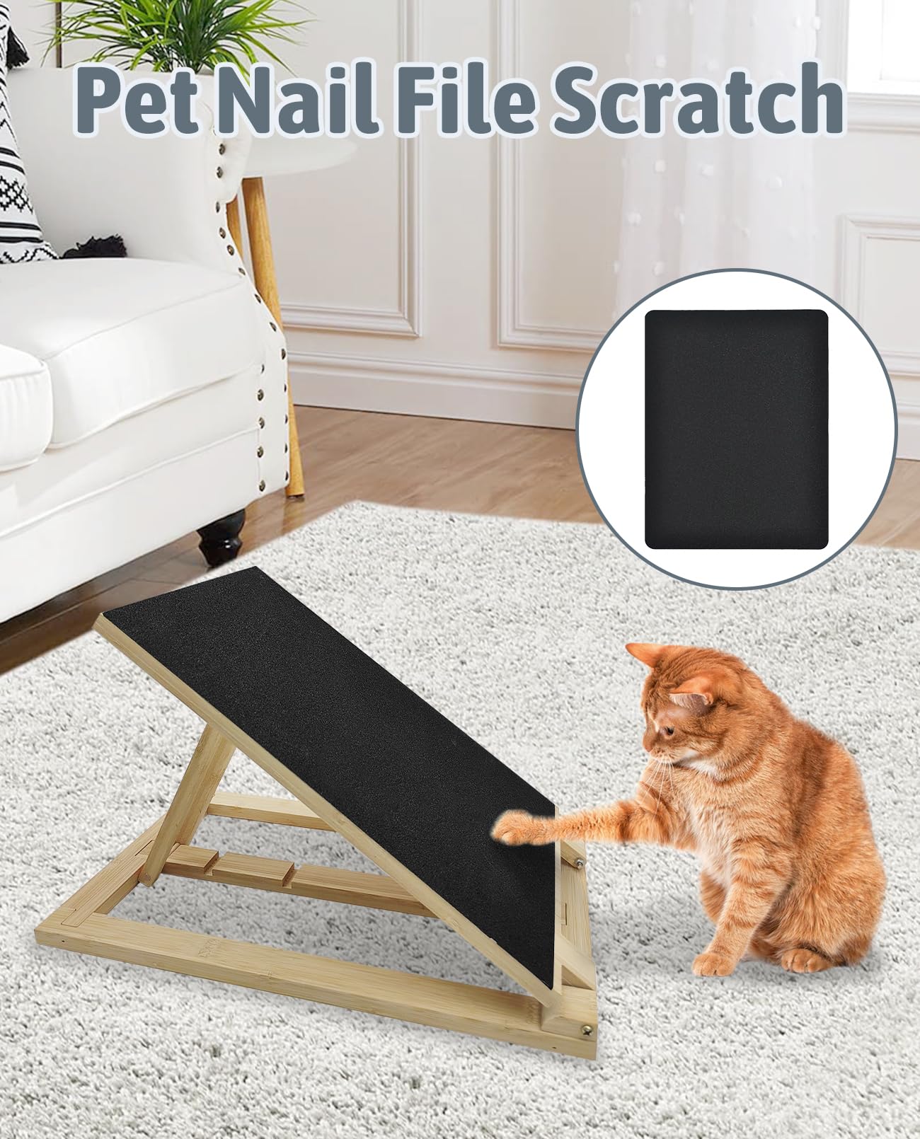 BNOSDM furniture-protection use demonstrates claw-scratching outlet for pets