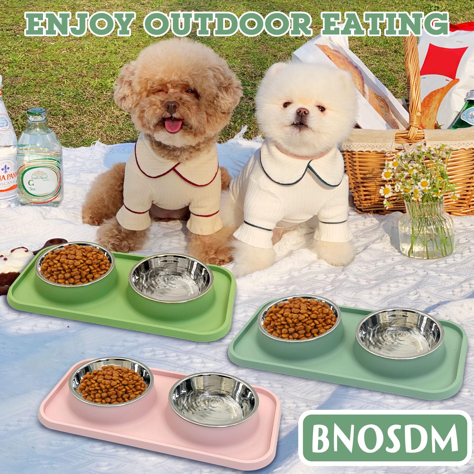 BNOSDM green base provides a stable, compact feeding station