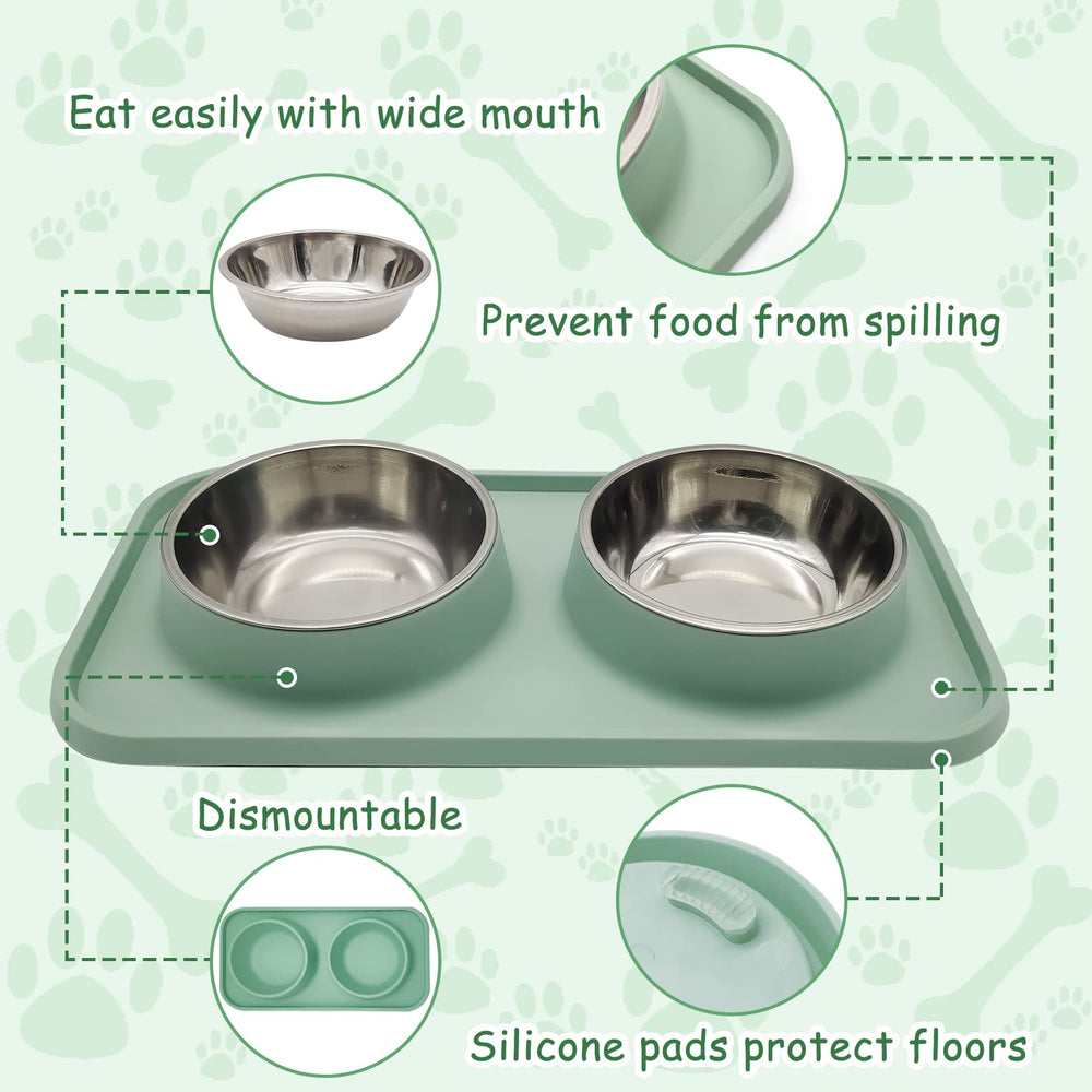 BNOSDM green color option for small pets and cozy mealtimes