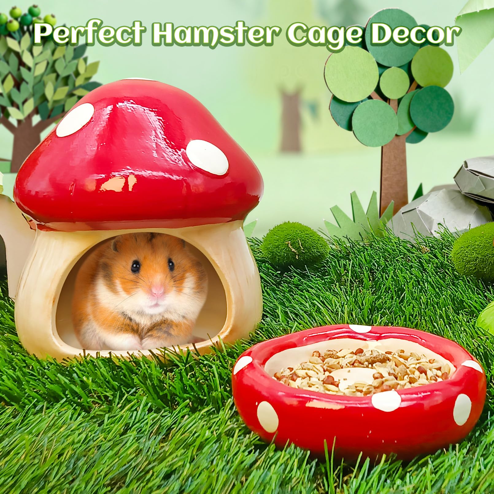 BNOSDM hamster hideout usage-scene demonstrates real-life daily use