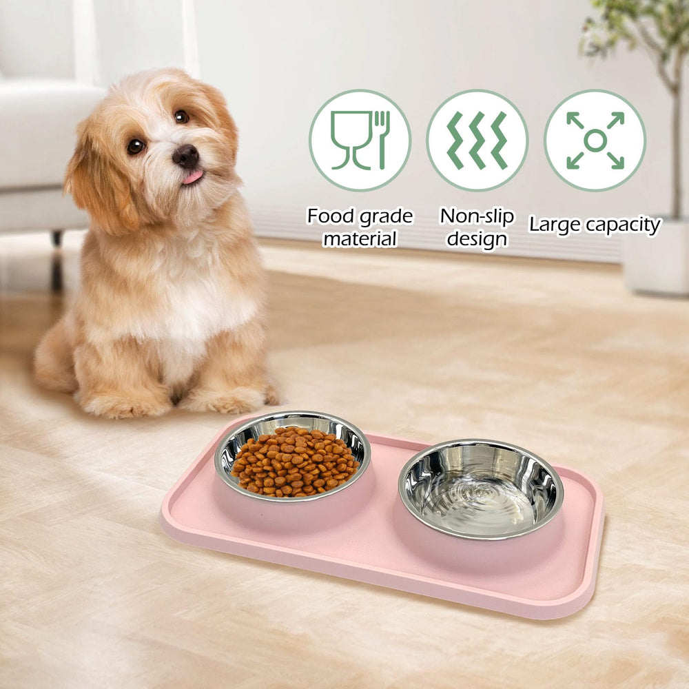 BNOSDM 14-ounce bowls hint at moderate portions for puppies and cats