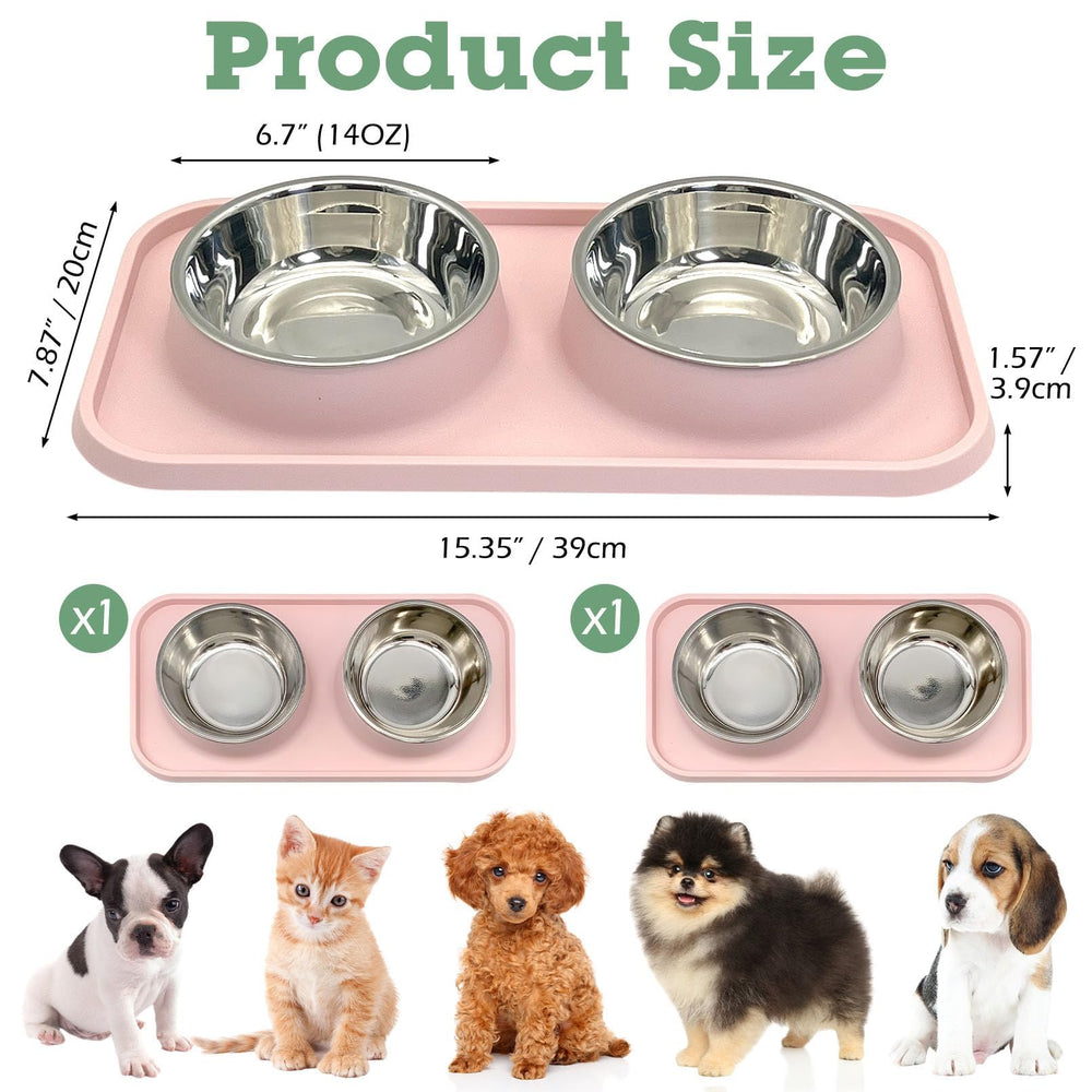BNOSDM Non-Spill Plastic Mat Base reduces mess during feeding.