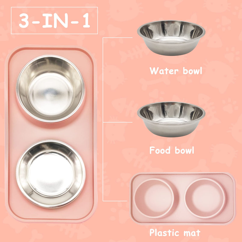 BNOSDM plastic base with dimensions closeup shows spill-proof foundation for tidy feeding