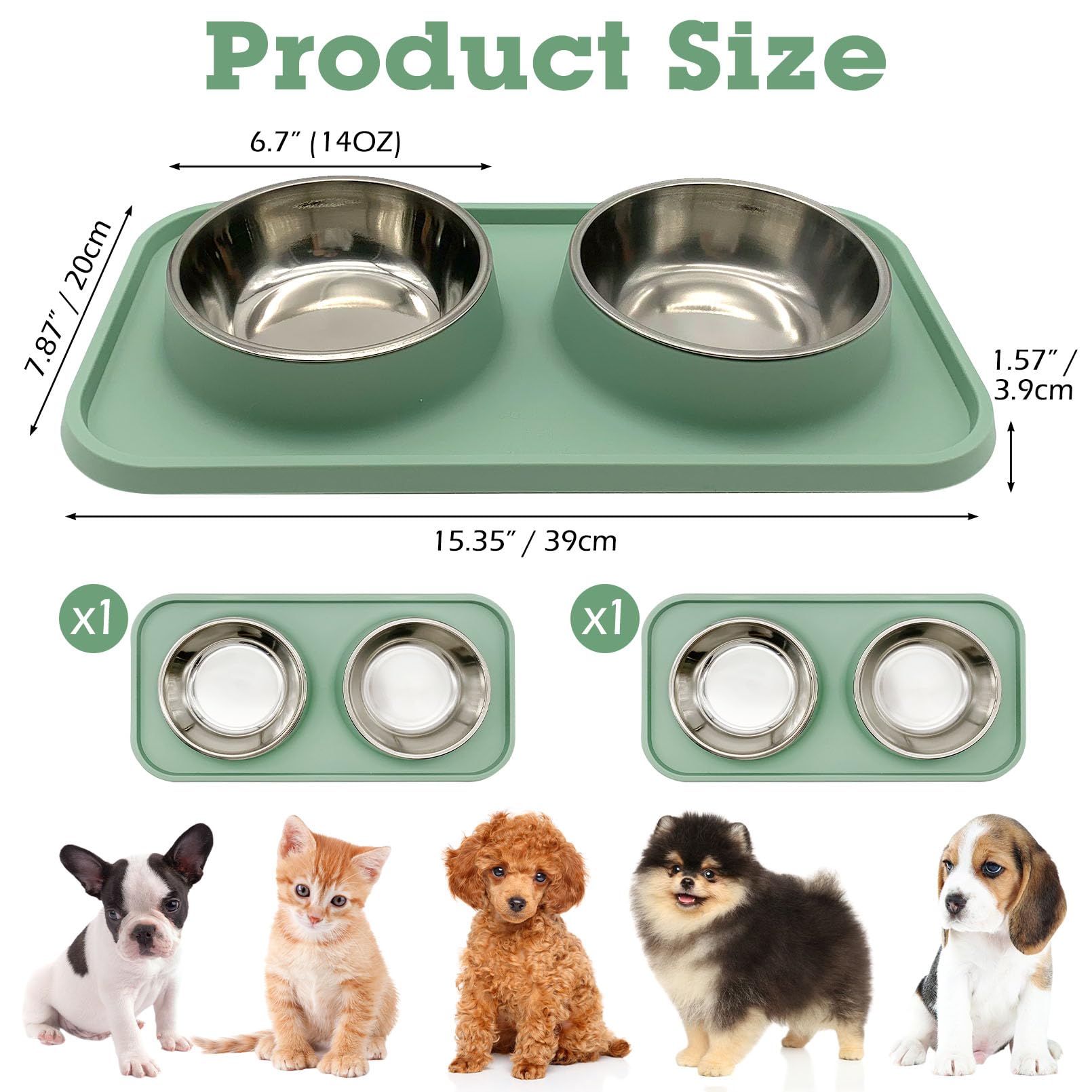 BNOSDM plastic liner pack included for longer-lasting mat protection.