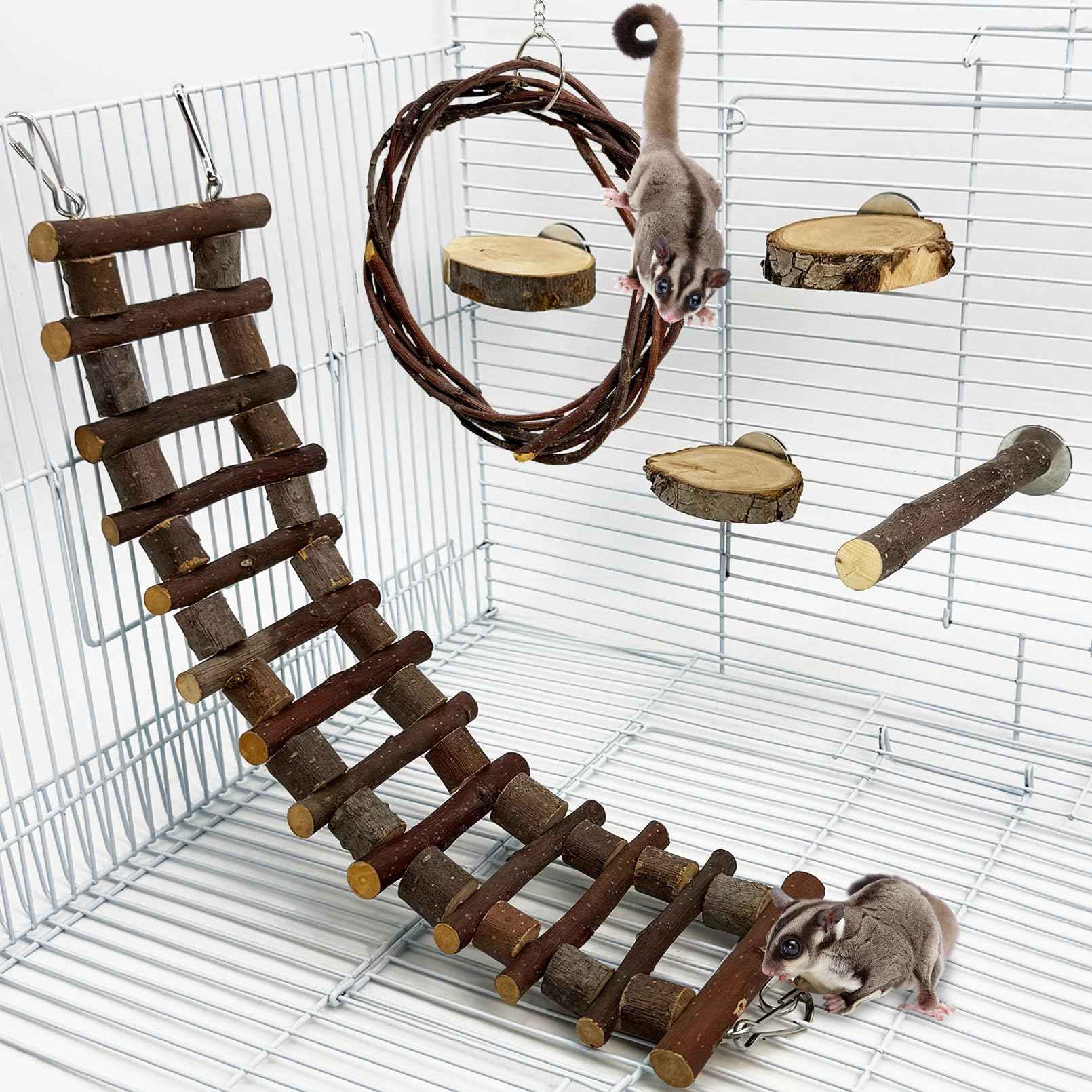 BNOSDM Sugar Glide ladder offers safe climbing for exercise and arboreal exploration.