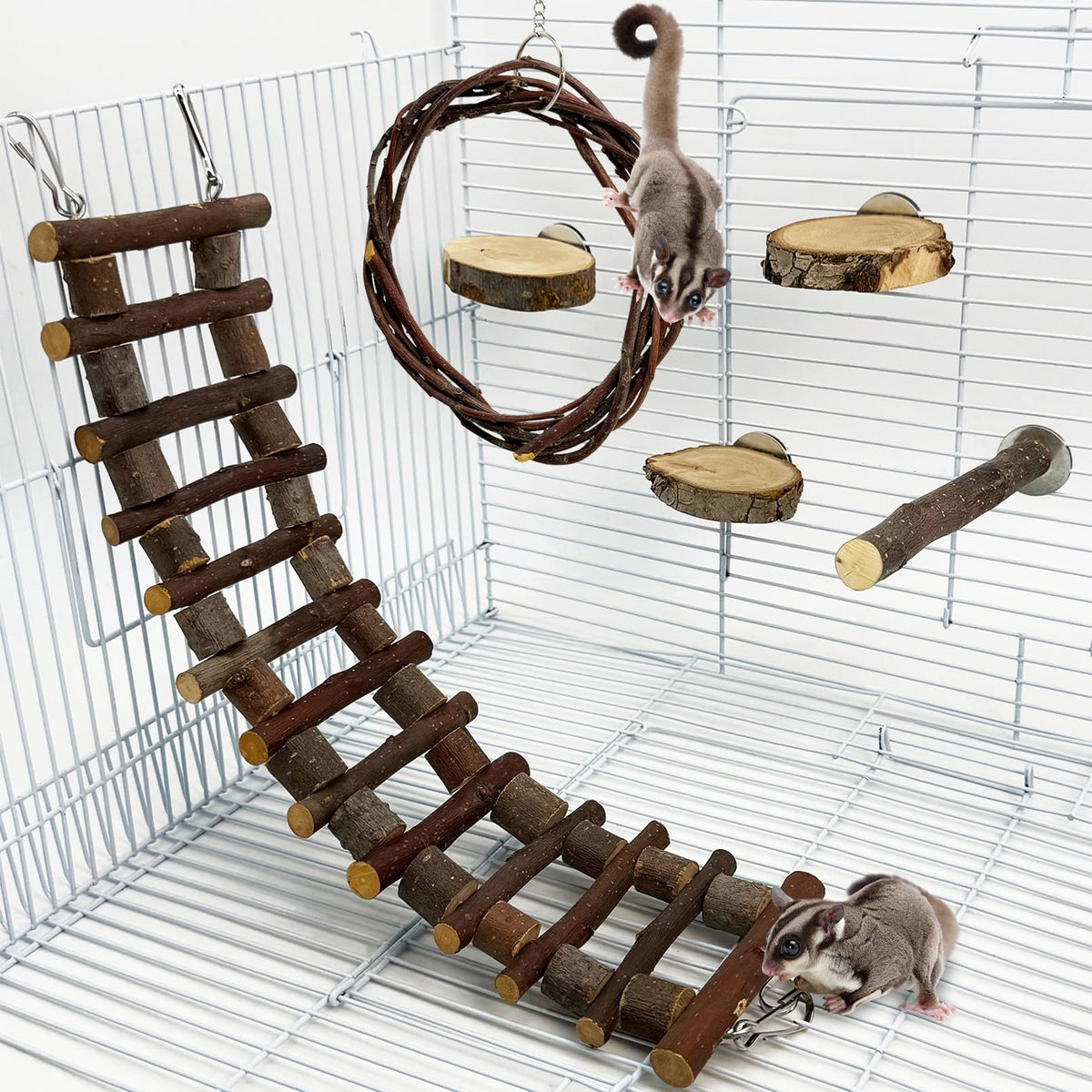 BNOSDM Sugar Glide ladder offers safe climbing for exercise and arboreal exploration.