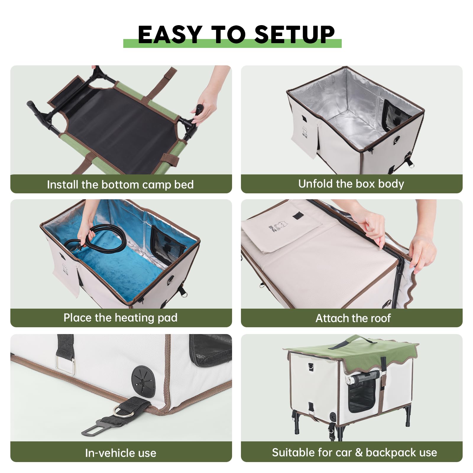 BNZ Indestructible portable lightweight design shows easy relocation outdoors