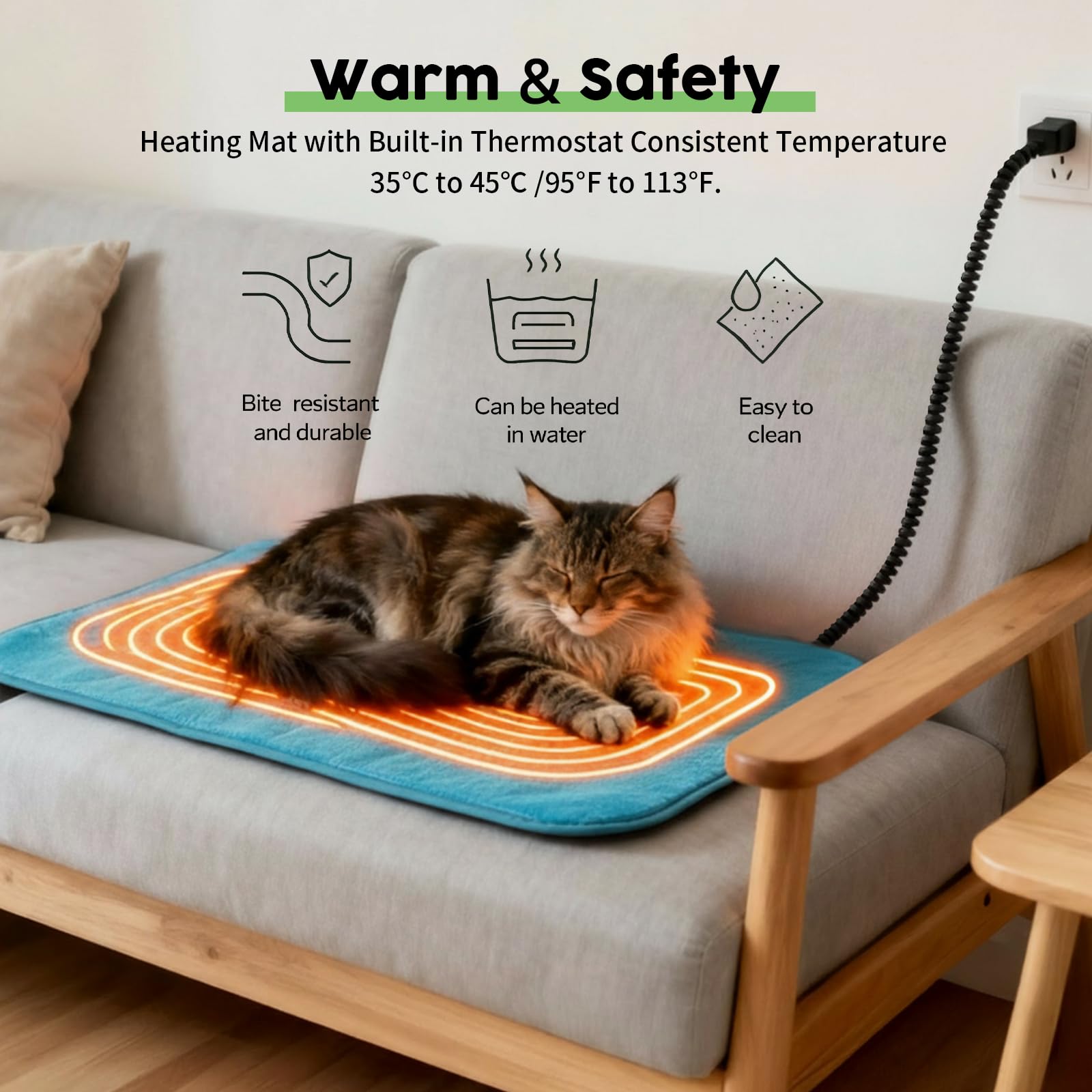 BNZ Indestructible spacious interior fits multiple cats or one cat comfortably