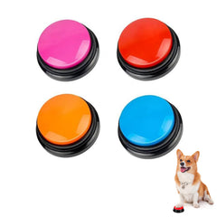BoArt Botón grabación voz para perros, ideal para entrenamiento diario y juego interactivo
