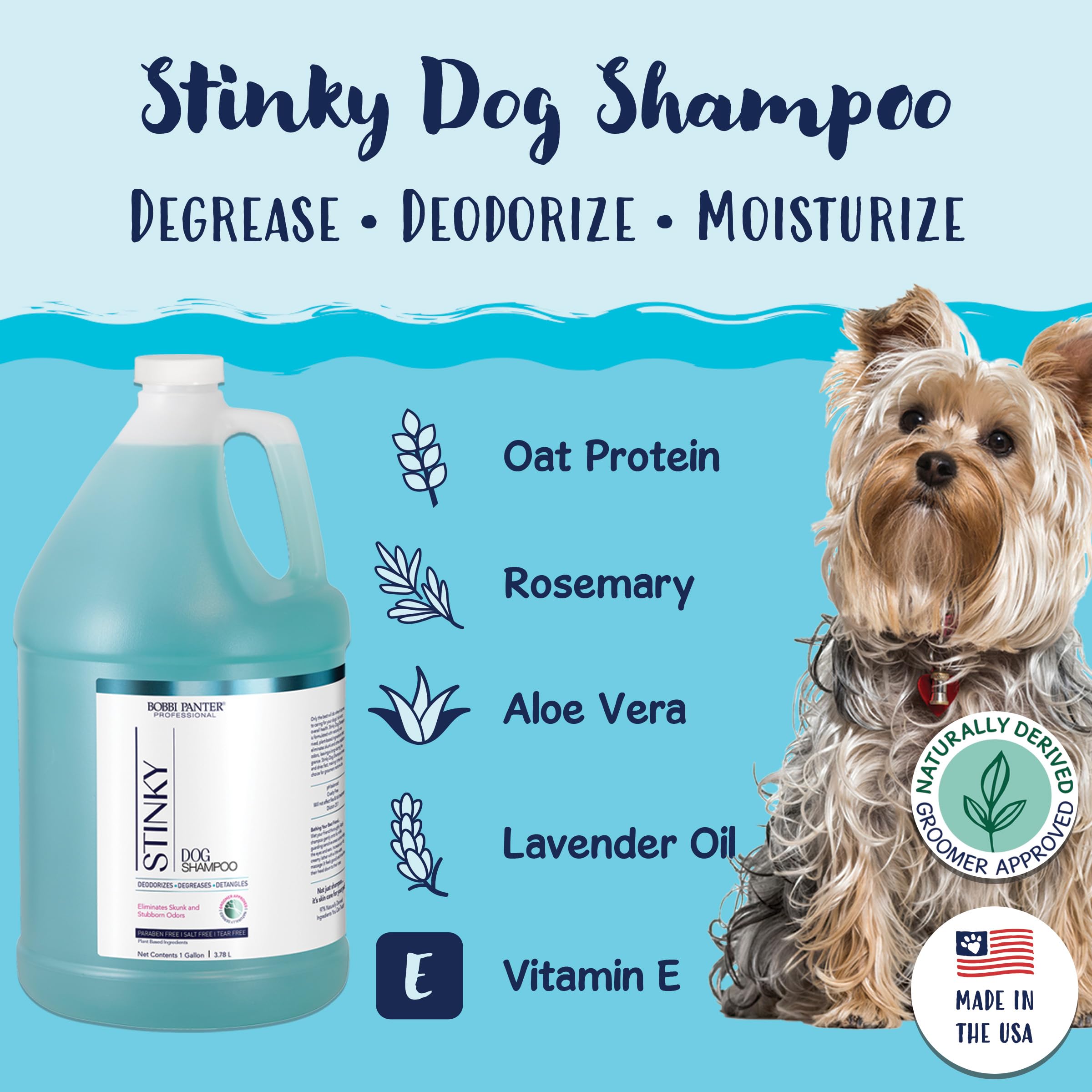 Bobbi Panter dog shampoo concentrate 20:1 highlights cost-efficient professional-grade grooming