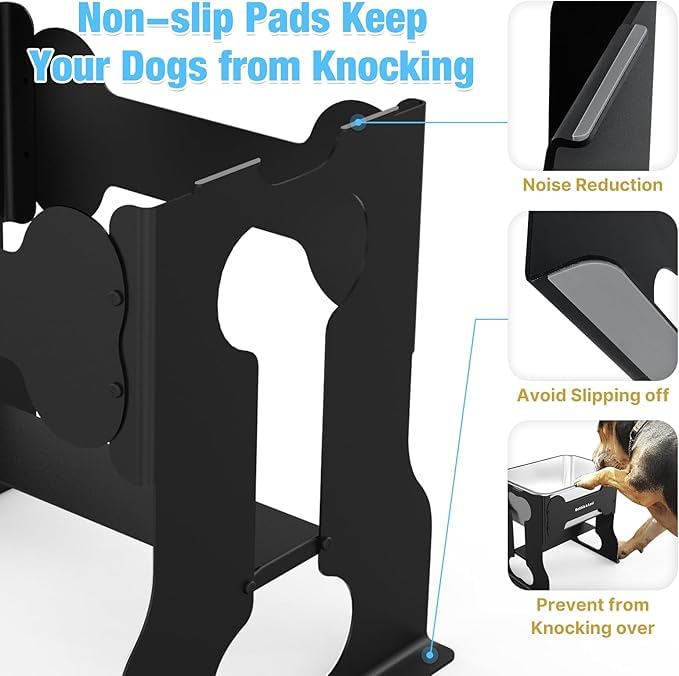 Bobbie & Laxi full-metal stand endures outdoor and indoor use.