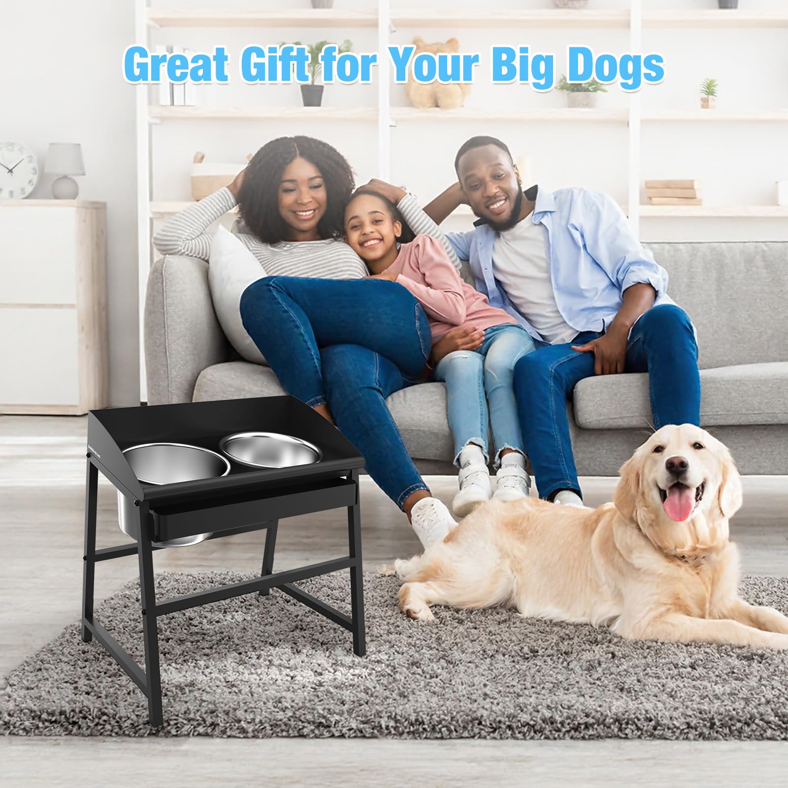 Bobbie & Laxi full-metal stand stands up to energetic dogs