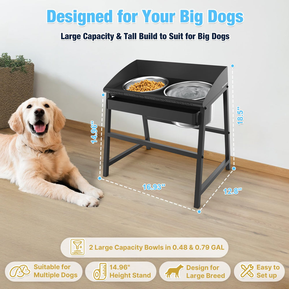 Bobbie & Laxi stainless steel bowls provide durable, hygienic daily feeding