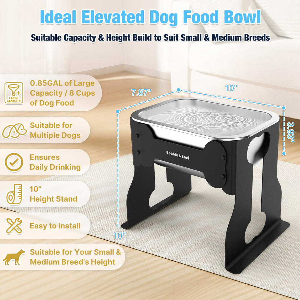 Bobbie & Laxi sturdy iron stand resists wobble for durable indoor or outdoor meals