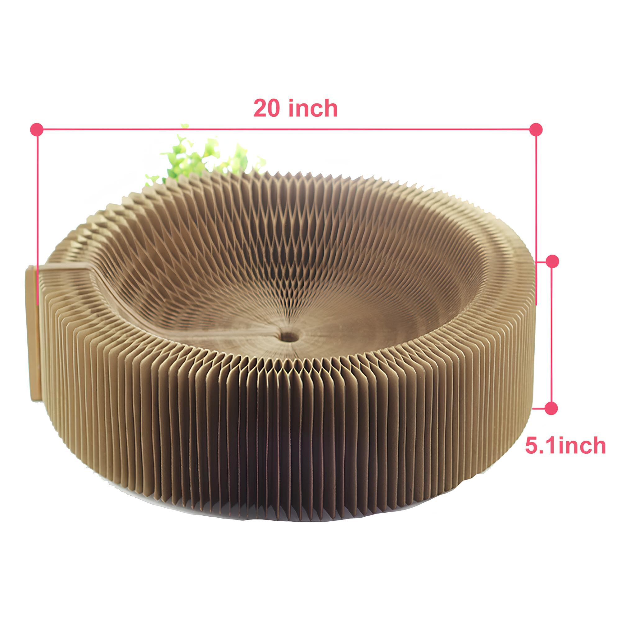 BobbyPet Cat Scratcher Lounge Bed lightweight-material highlights durability