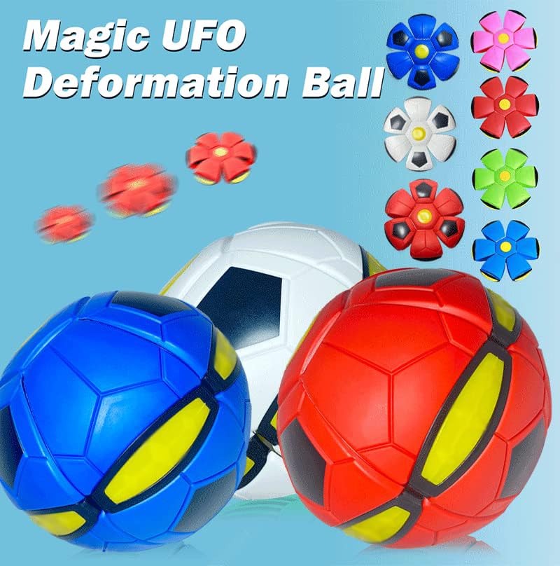 Bobcow UFO Magic Ball multi-mode play includes ball and soccer-style throws